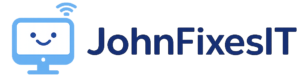 JohnFixesIT logo - NYC computer repair